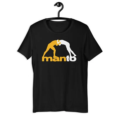 MANTO Brazilian Jiu Jitsu-Inspired Logo Unisex Tee S-5XL - Image 1 of 4