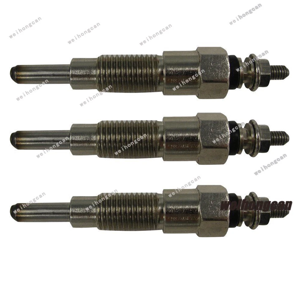 3 pcs Glow Plug for Kubota 15261-65513 B5001 B5100 B5200 B6100 B6200 B7100 B7200 - image 1 of 1
