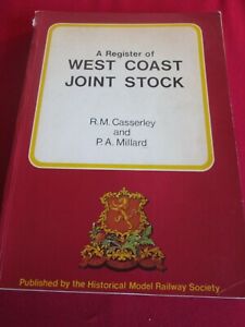 A REGISTER OF WEST COAST JOINT STOCK RM CASSERLEY & PA MILLARD 1980 PB
