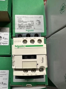 LC1D12F7 CONTACTOR 12A COIL 110V AC 1NO+1NC Schneider Electric NIB - Picture 1 of 5