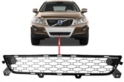 PARAGOLPES DELANTERO REJILLA CENTRAL INFERIOR SE ADAPTA A VOLVO XC60 2008-2013 Foto 1 de 4