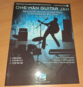 BIG Songbook ONE-MAN GUITAR JamsLessons Chords Riffs Style PLAY Learn - Picture 1 of 10