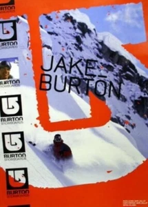 BURTON Snowboards 2005 JAKE BURTON Werbeplakat einwandfrei Neu aus altem Lagerbestand - Bild 1 von 1