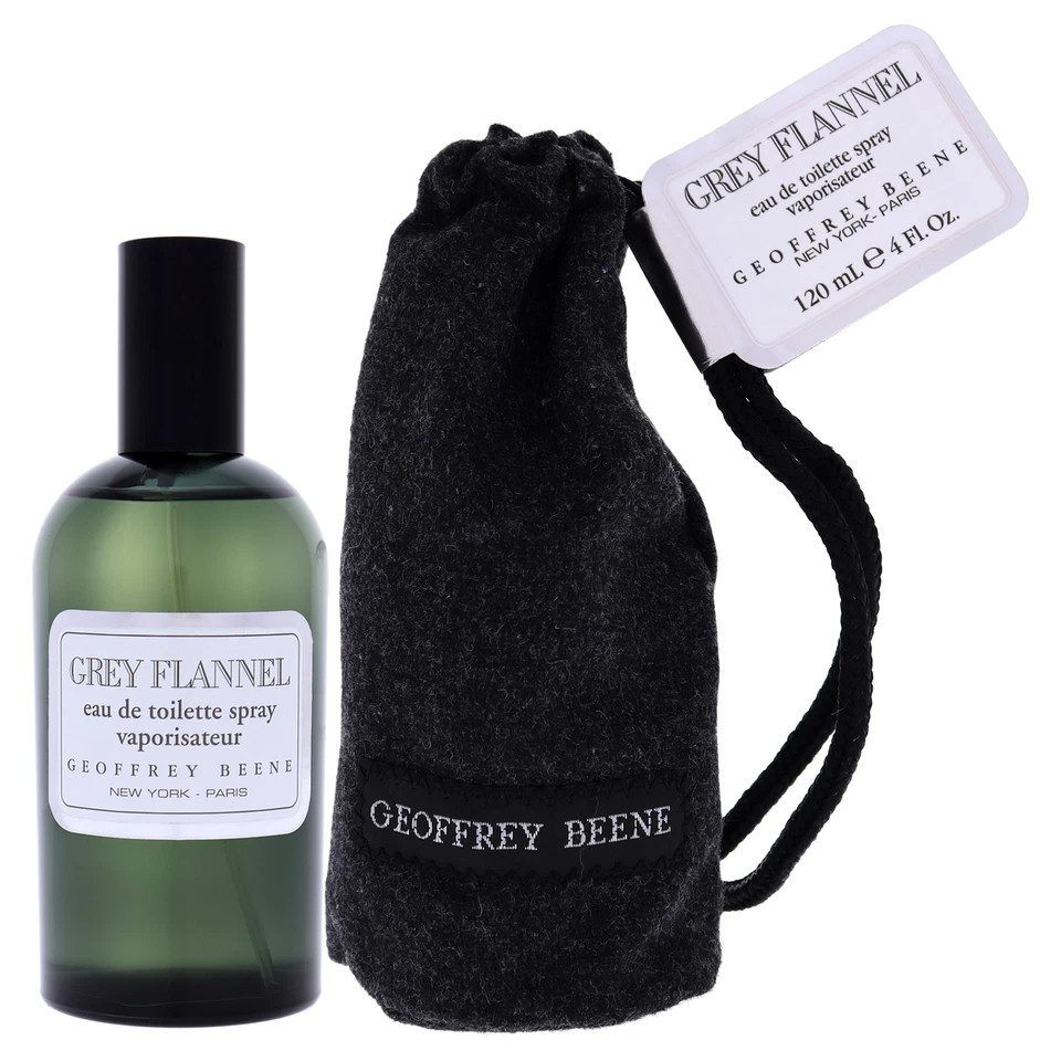 Franela gris de Geoffrey Beene para hombre - 4 OZ eau de parfum spray Foto 1 de 1