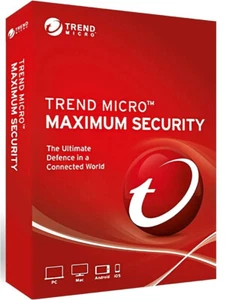 Trend Micro Maximum Security 2025 3 appareils / PC 2 ans | Version complète / Mise à niveau - Photo 1/5