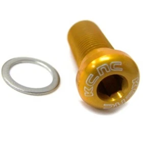 KCNC SC-11 Seat Clamp Replacement Bolt M8x18 gold color - Picture 1 of 1