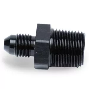Snow Performance 3/8in NPT to 4AN Straight Water Fitting Black SNO-803-BRD - Picture 1 of 1