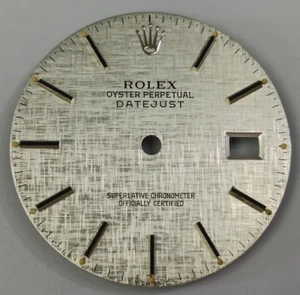 ROLEX HERREN DATEJUST 16014 UHR SILBER LEINEN ZIFFERBLATT 28 MM (NOS & 100% ORIGINAL) - Bild 1 von 5