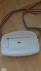 LACOSTE BAG Women Or Men Unisex White - Picture 1 of 14