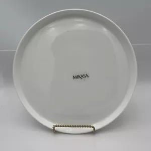 New Mikasa Samantha 10.5” White Dinner Plate - Picture 1 of 5