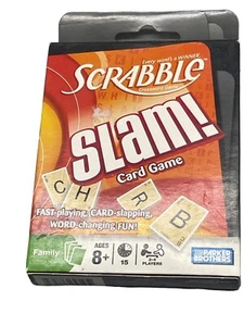 Parker Brothers Scrabble Slam card game 2 - 4 players four letter word game READ - Picture 1 of 4