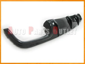 2006-2010 M-BENZ W219 CLS55 CLS63 AMG Rear Bumper Carbon Fiber Add On Diffuser - Picture 1 of 4