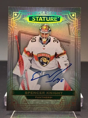 2022 UPPER DECK STATURE #37 SPENCER KNIGHT AUTO - Image 1 of 2