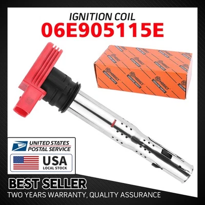 1x NEW (06E905115E) Ignition Coil Fit For 2007-2009 Volkswagen Touareg 3.6L V6 - Image 1 of 4