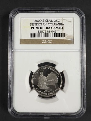 2009-S District of Columbia PF70 Ultra Cameo Clad - Image 1 of 2