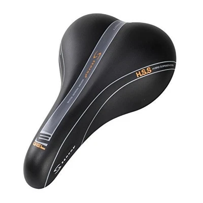 Serfas E-Gel Hybrid Bicycle Saddle With Cut Out - Image 1 of 4