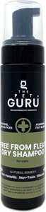The Pet Guru - FREE from FLEAS Dry Shampoo for Cats - 200Ml - Natural Flea Mite - Picture 1 of 12
