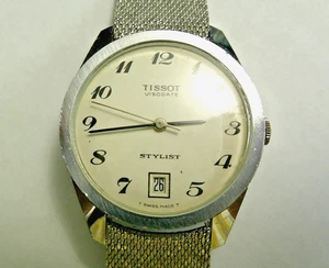 Vintage Tissot Visodate Stylist – Swiss Made – Silver Dial - Stainless Band - 7 - Picture 1 of 8