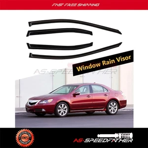 Deflector de ventana Somke protector de lluvia solar para Acura TSX 2004-2008 sedán de 4 puertas - Imagen 1 de 7