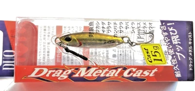 DUO Drag Metal Cast Wobbler, Jerkbait, Metal Jig, 15g, 4,3cm, Sinking, Neu - Bild 1 von 2