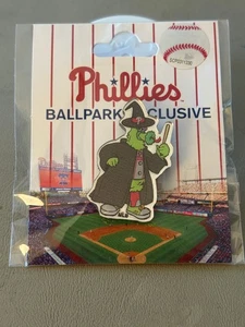 2025 Phillie Phanatic Wizard-Harry Potter Night Pin-CB Park Exclusive  - Picture 1 of 3
