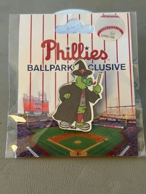 2025 Phillie Phanatic Wizard-Harry Potter Night Pin-CB Park Exclusive  - Image 1 of 3
