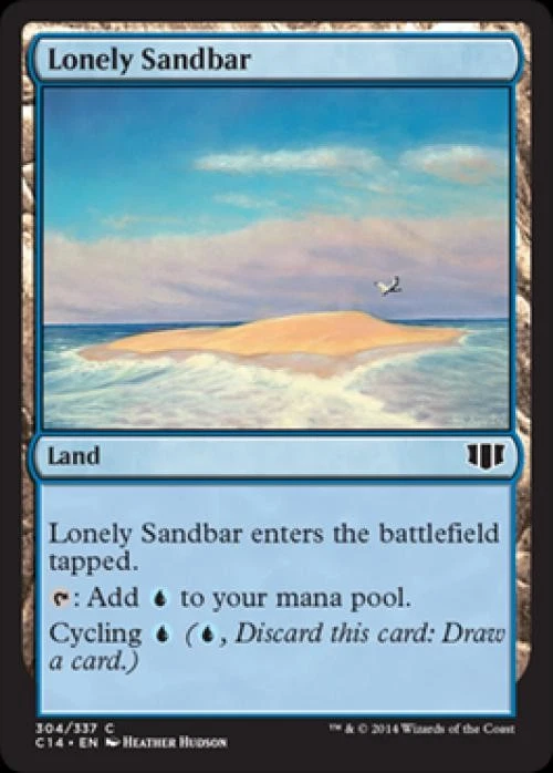Lonely Sandbar - Near Mint MTG Commander 2014 Edition - Image 1 of 1