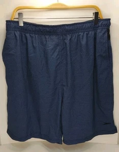 Bañador Speedo XL para hombre forro de malla azul, cordón y bolsillos - Imagen 1 de 3