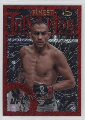 2024 Topps Finest UFC Intimidators Red Shimmer Refractor Tony Ferguson #INT-1 - Image 1 of 2
