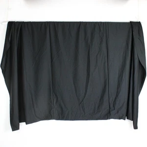 Radius Rectangular 110 x 152" Tablecloth for 30" W Table Black Polyester Fabric - Picture 1 of 5