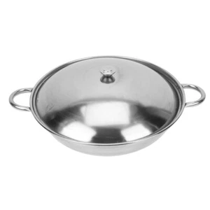 Olla de barra antidesbordamiento viaje doble caldera pequeña utensilios de cocina calientes de acero inoxidable - Imagen 1 de 12