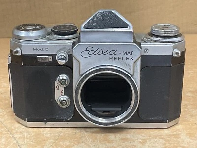 Edixa-Mat Reflex Model D analoge Spiegelreflexkamera 35mm Vintage Germany - Bild 1 von 4