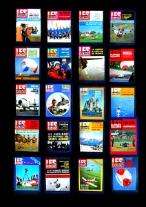 lot 20 revue LES HOMMES VOLANTS Parachutisme Avion Aeronautique parachuting 1964 - Foto 1 di 21
