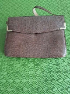 SAC A MAIN TOUT EN LEZARD - Photo 1/2
