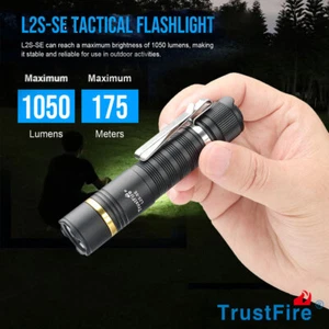 TrustFire L2S-SE 1050lm USB-C Taktische LED Taschenlampe - Wasserdicht Wiederaufladbar - Bild 1 von 18