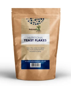 Natures Root Premium Nutritional Yeast Flakes - 125g | 250g | 500g | 1kg - Picture 1 of 1