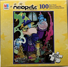 MIB Neopets Blue Aisha Jerdana 100 Piece Puzzle 2003 Hasbro MB Unopened HTF OOP