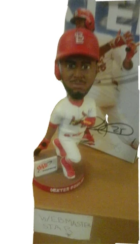 St. Louis Cardinals Bobblehead, Dexter Fowler New 2018 MLB Stadium Giveaway AAA Cover