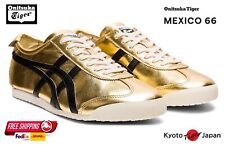 Onitsuka Tiger MEXICO 66 ( PURE GOLD/BLACK ) 1183B566.200  [Unisex] Casual Shoes