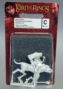 NIB Lord of the Rings Orc Warg Rider 05-77 Games Workshop Miniature Metal 2002 - Picture 1 of 3