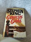 Gerald's Game by Stephen King (1992, Hardcover, 1st Ed.)