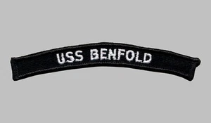 US Navy DDG-65 USS Benfold Guided Missile Destroyer UIM Rocker Tab (03) - Bild 1 von 1