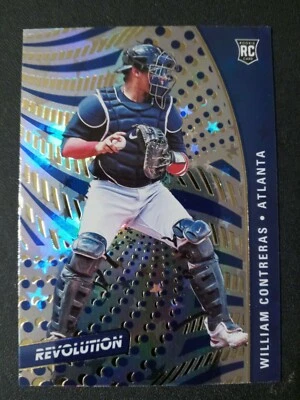 2021 Panini Chronicles Revolution Astro William Contreras RC # 59 - Image 1 of 2