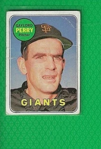 1969 Topps Gaylord Perry San Francisco Giants  #485   🚀😳💥 Original - Picture 1 of 2