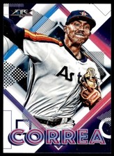 2020 Topps Fire Carlos Correa Houston Astros #32