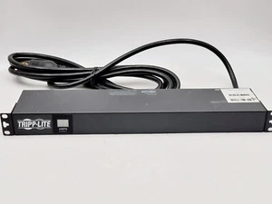 Tripp Lite PDUMH20 Metered 120V 20A 5-15/20R 12 Power Distribution W Rack Mount - Afbeelding 1 van 3