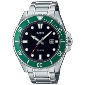 Casio Sport Mod. Diver Men's Stainless Steel Quartz Wristwatch 20 ATM Water Resi - Picture 1 of 2