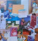 Small Disney Aladdin Jasmine Scrapbooking Ephemera Pack Kit Bundle Paper Sticker