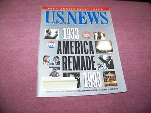 U.S. News Magazine Vintage 1993 60th Anniversary Issue "America Remade" - Bild 1 von 4