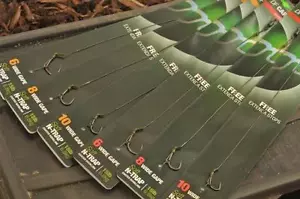 Korda NEW DF Rig Ready Pre Tied Carp Fishing Hair Rigs x3 *All Sizes & Types* - Picture 1 of 3
